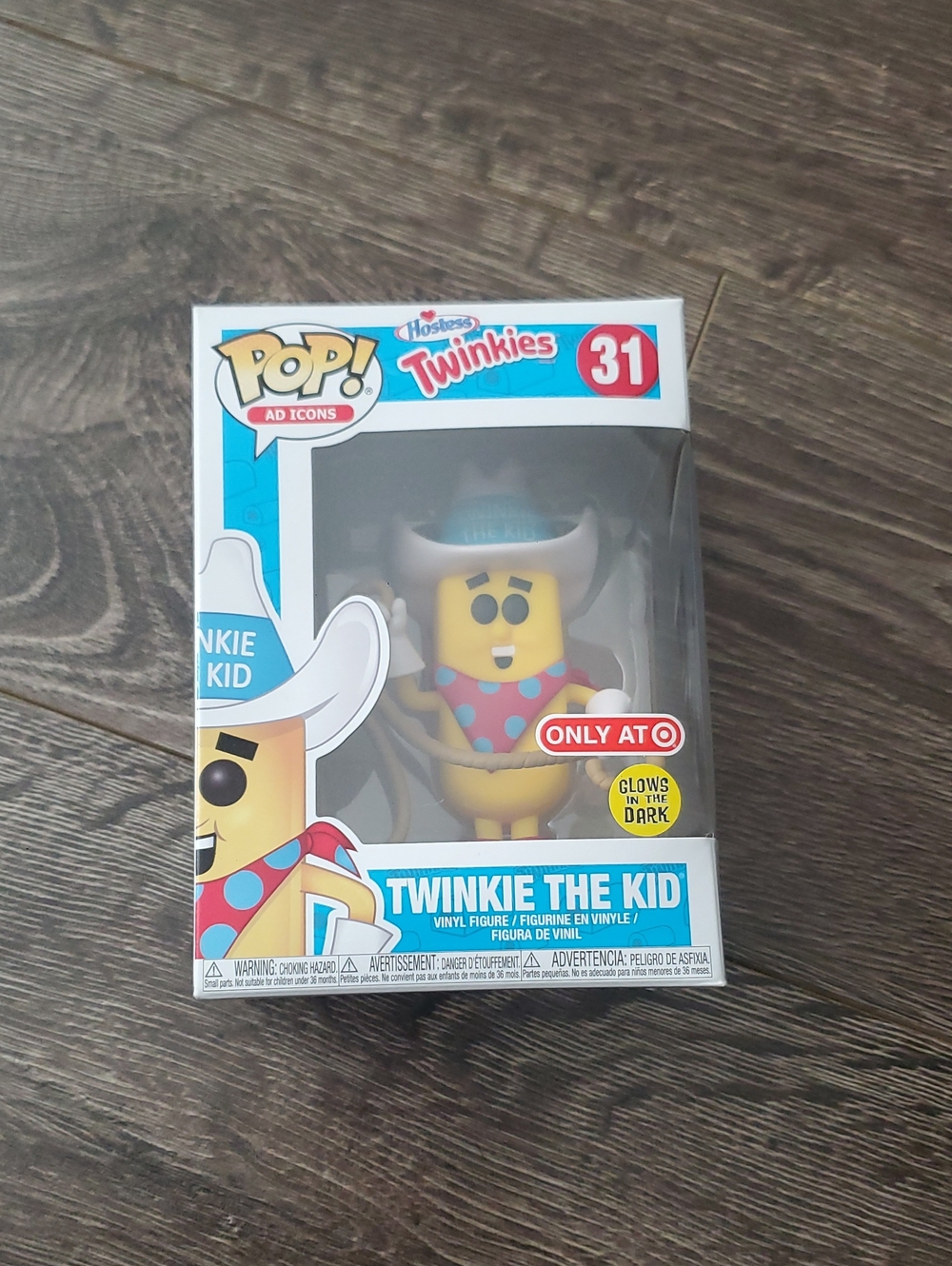 Ad Icon Twinkie The Kid Funko Pop #31 Vinyl Figure - Target Exclusive GITD